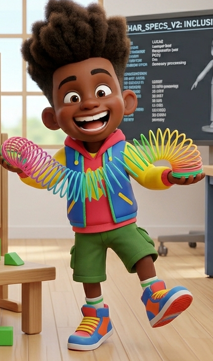 Zé — mascote CadernEdu